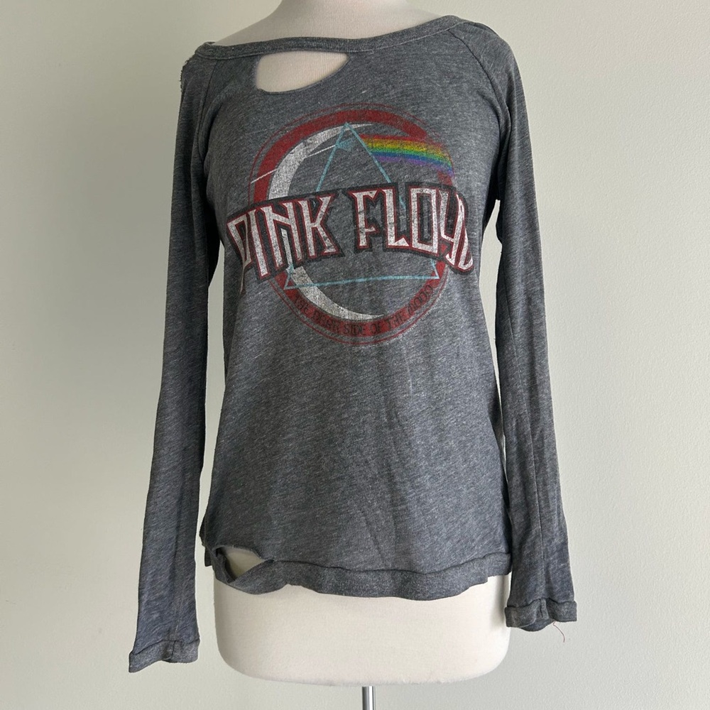 Distressed Pink Floyd shirt